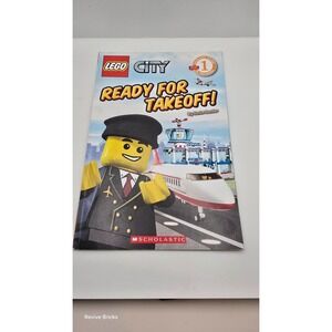 Ready for Takeoff! (LEGO City, Scholastic Reader, Level 1) - Paperback -‎ GOOD